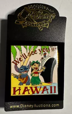 NEW - Lilo And Stitch In Hawaii Disney Auctions See You In Hawaii!!  LE • $24.99