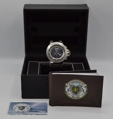 Authentic JOJO Joe Rodeo Razor Men's Diamond Watch 50mm Quartz - JROR3 (4.00CT) • $799.99