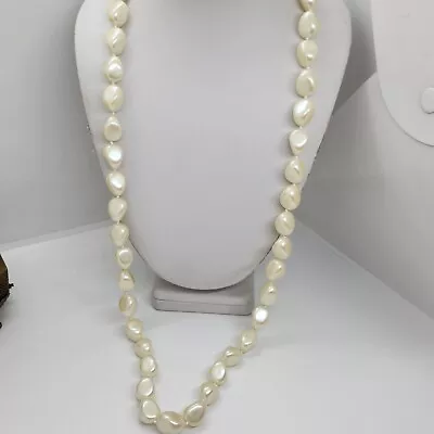 Vintage Faux Baroque Pearl Necklace • $13.49