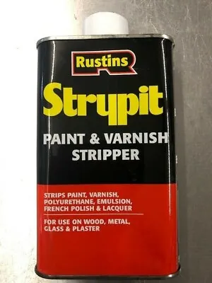 £4.95 • Buy Rustins Strypit Paint & Varnish Stripper & Remover Non-Caustic