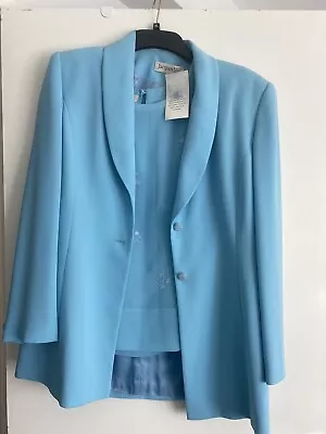 Jacques Vert Mother Of The Bride Groom Suit Size 12/14 Worn Once • £18