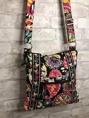 Vera Bradley Disney Parks Midnight Mickey Retired Pocketbook Crossbody Bag NWOT • $59.99