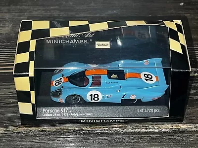 Porsche 917L; Gulf 18 Le Mans 1971 - 1 Out Of 1728; 1/43 • $135