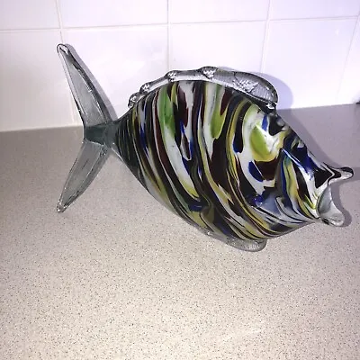 Large Vintage Murano Glass Fish • £35