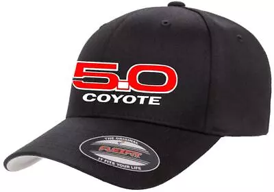 Ford Mustang 5.0 Coyote Logo Design Flexfit 6277 Hat Cap • $20