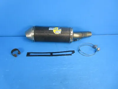 08 09 2008 2009 Suzuki Gsxr 600 750 Leo Vince Carbon Slipon Muffler Exhaust Pipe • $199.95