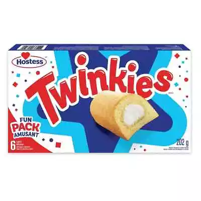 2 X Hostess Twinkies Cakes 6 Cakes Each 202g Canada FRESH • $21.50