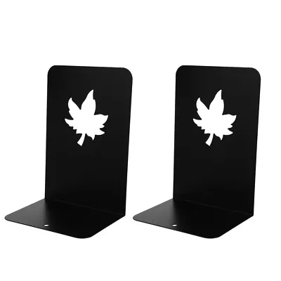 Maple Leaf Metal Bookends For Heavy Duty Shelves/Home/Office • £21.98