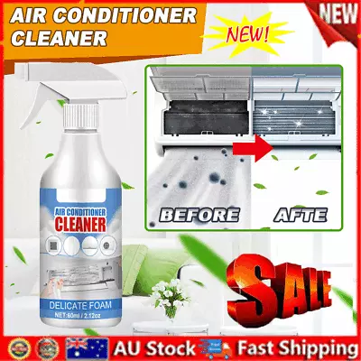 Household Air Conditioner Foaming Cleaner Air Con Coil Foam Cleaning Spray QS • $10.22