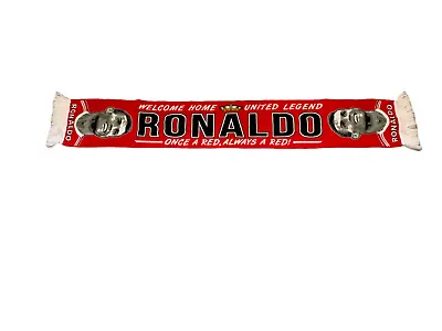 Manchester United Football Scarf - Cristiano Ronaldo • £3.50