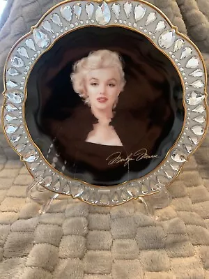 Marilyn Monroe The Jeweled Tribute Sapphire Legend Bradford Exchange Plate • $28