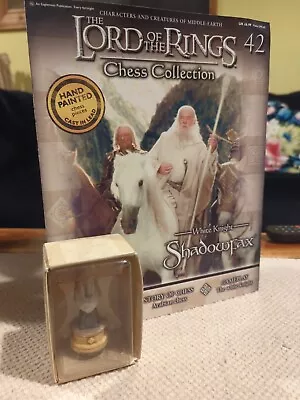 Lord Of The Rings Chess Collection 42 Shadowfax Eaglemoss Figurine & Magazine  • £4.99