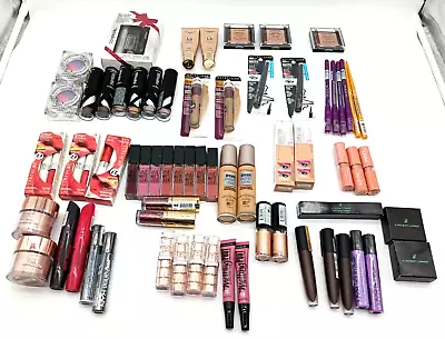 Loreal Hard Candy Maybelline Covergirl Revlon NYX  60 Piece Mixed Makeup Lot New • $89.99