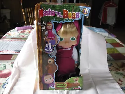 Masha And The Bear Jada Toys Masha Shake & Sound Toys For Kids • $19.99