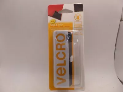 Velcro Vel-30096-usa 6  X 4  1 Ct 6/24 Sleek And Thin Stick On Tape Black • $7.88