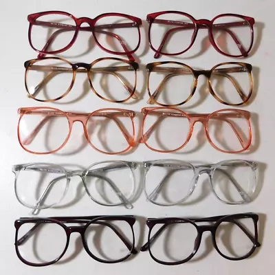 Vintage 10 Pc. Lot ELITE Kingston Asst. Colors 56/21 P3 Eyeglass Frame NOS #D4 • $24.99