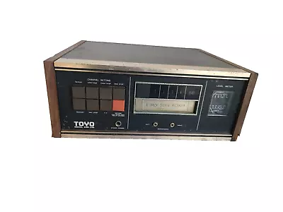 Rare Vintage Toyo CHR-335 8-Track Player Stereo Recorder - UNTESTED • $89.99