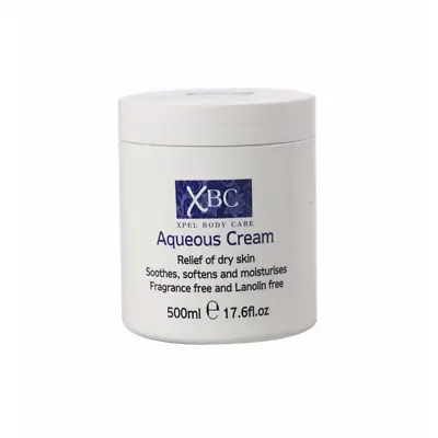 £4.99 • Buy XBC Aqueous Moisturising Cream 500ml Relief Of Dry Dry Skin Fragrance Free