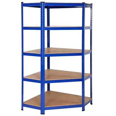 Blue Corner Shelving/Racking Garage Storage Unit Shelves 175kg 1800mm UKDC. • £67.98