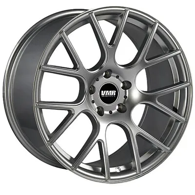 (1) 18  VMR Wheels V810 18x9.5 Et25 +25 Offset | 5x120 72.6mm Bore | Gunmetal • $199.99