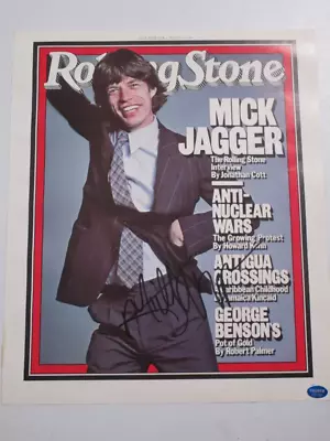 Mick Jagger Signed Autographed Magazine Photo TAA COA 148 • $239.40