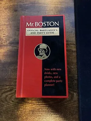 Mr. Boston: Official Bartender's And Party Guide - Renee Cooper 1994 Hardcover • $2.58