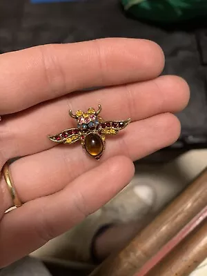 Vintage Bee Pin Lapel Brooch • $7