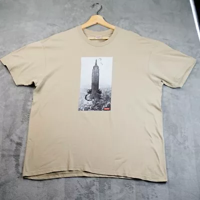 Supreme Mike Kelley The Empire State Building Tee FW18 Clay XL   • $40