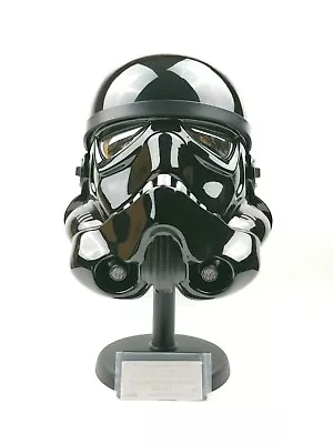 2007 C 8.5 Star Wars Master Replicas Shadow Stormtrooper 1:1 Helmet SW-177LE  • £1497.47