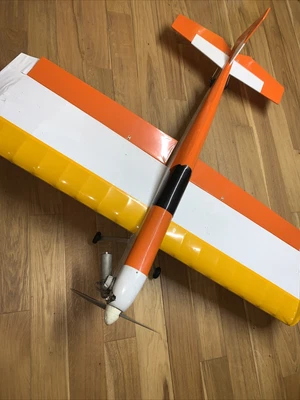 £120 • Buy 60” RC Aeroplane Aircraft Radio Controlled Plane W/ Super Tigre Nitro Engine