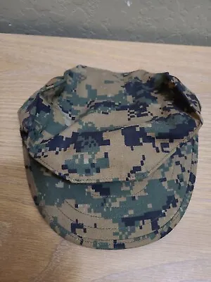 USMC COVER GARRISON MARPAT WOODLAND US MARINE CORPS CAP HAT X-Small #2 • $9.99