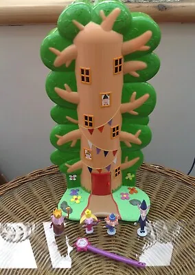 £99.99 • Buy Ben And Holly's Little Kingdom Wise Old Elf Treehouse With Wand & Figures - Rare