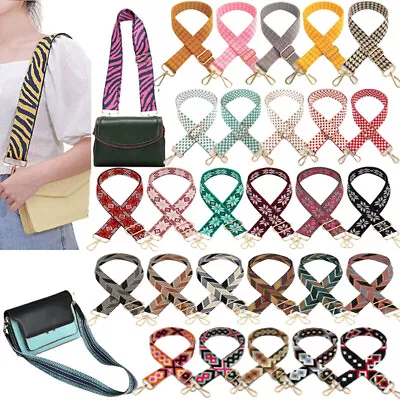 Wide Shoulder Bag Belt Strap Crossbody Adjustable Replacement Handbag Handle X1Ⅰ • $4.46