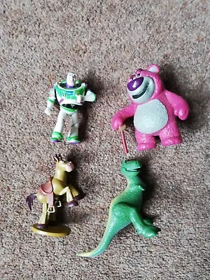Disney Store Toy Story  8 Cm  3 Inch Figures X 4 • £8.45