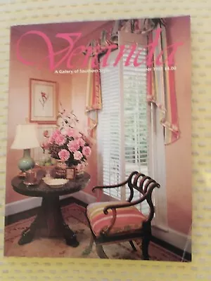 Pristine “veranda” Magazine Summer 1987 Excellent~”southern Style”contents Photo • $12.89