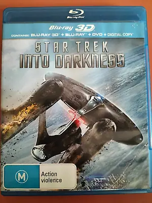 $8 • Buy Star Trek - Into Darkness | 3D Blu-ray + 2D Blu-ray + DVD (Blu-ray, 2013)