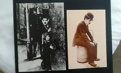 CHARLIE  CHAPLIN _ X 2 Post Cards_ Nice Condition _ CHARLIE  CHAPLIN  • £2.49