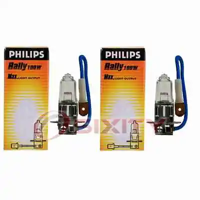 2 Pc Philips Front Fog Light Bulbs For Volkswagen Cabrio EuroVan Golf Golf Ie • $19.09