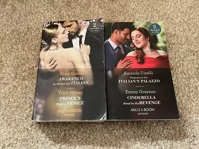 2 X MILLS & BOON 2 IN 1 MODERN COLLECTIONS 2019 & 2023 • £1.50