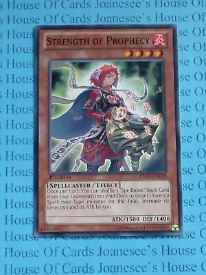 Strength Of Prophecy REDU-EN018 Common Yu-Gi-Oh Card 1st Edition New • £1.20