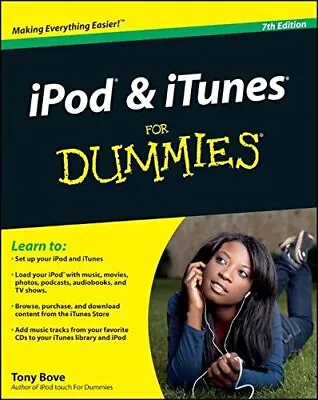 $23.46 • Buy IPod® And ITunes® For Dummies®, Bove, Tony