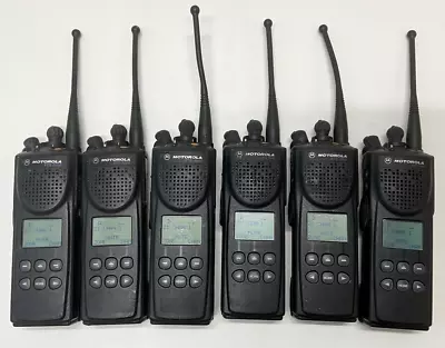 6 Motorola XTS 3000 Model 2 UHF Radios H09RDF9PW7BN 403-470 MHz 255 Channels • $79.95