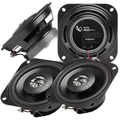 4x Infinity ALPHA 4020 4'' Inch 350W Peak 2-Way Coaxial Car Speakers New 2 Pairs • $98.99