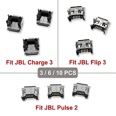 3-10X Micro USB Charging Port For JBL Pulse 2/ Flip 3/Charge 3 Bluetooth Speaker • $7.99