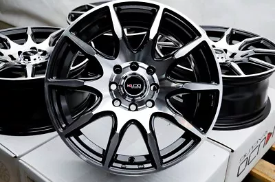 15  Black Wheels Rims 4 Lugs Civic Accord Miata Cooper Scion XA XB Corolla Yaris • $604