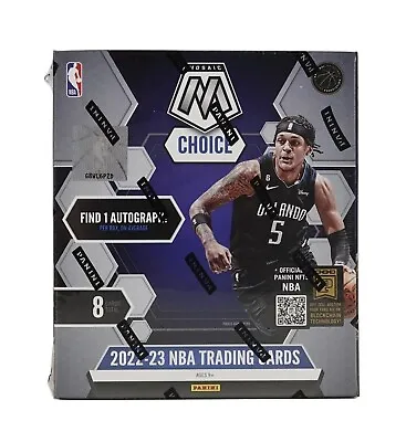 2022-23 Panini Mosaic Basketball CHOICE HOBBY BOX Factory Sealed 8 Cards 1 AUTO • $187.99