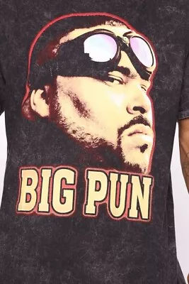 Big Pun Capital Short Sleeve Tee-Shirt Black Men's Size Medium • $20.99