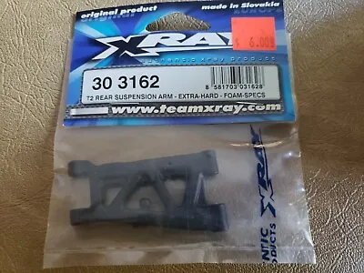XRAY T2 T3 T4 Rear Suspension Arm- Extra-Hard- Foam-Spec 303162 New RC Part • $15.47