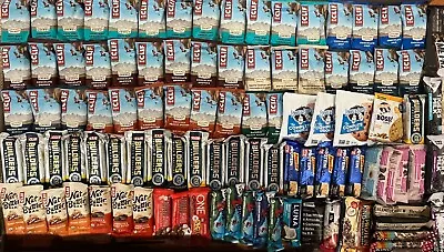 100 Assorted LOT Protein Snack Bars Clif Met-Rx Kind Think Rxbar ONE QUEST • $51.50