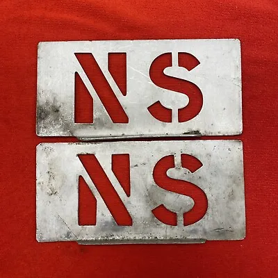 London Transport Garage Stencil NS For North Street Romford • £60